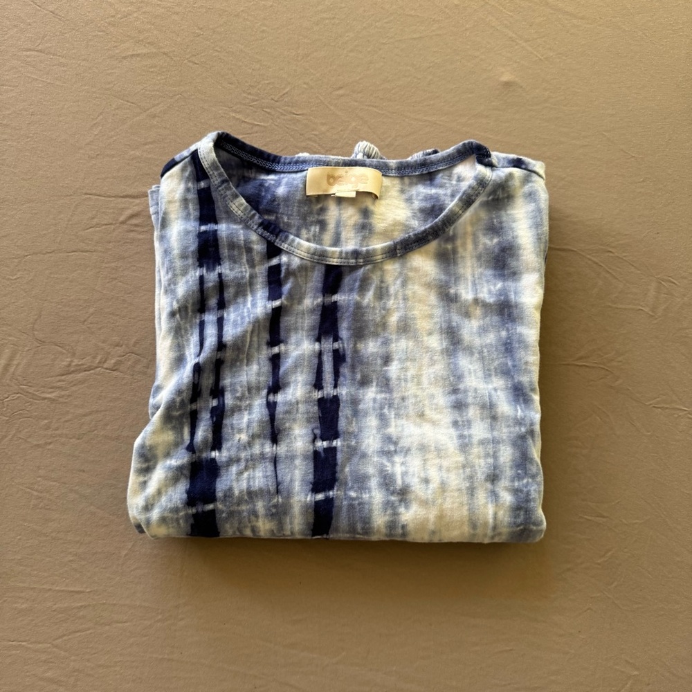 Cotton Tie Dye long Sleeve Tee